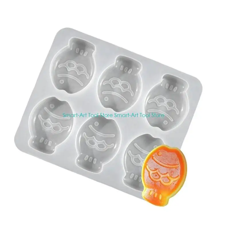 E1PB Elegant Fish Shaped Cake Molds Cake Dessert Making Moulds Cake Stamp Cake Molds