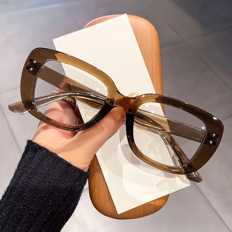 New Stylish Anti-Blue Light Presbyopia Glasses High-Definition Comfortable Reading Eyeglasses with Plus Diopter 0 To +4.0