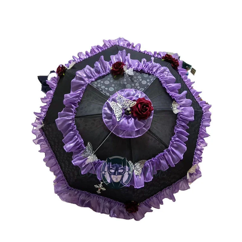 أنيمي الحب Chunibyo الأوهام الأخرى تأثيري تاكاناشي ريكا مظلة لوليتا الأميرة مظلة التلقائي هدية الكريسماس