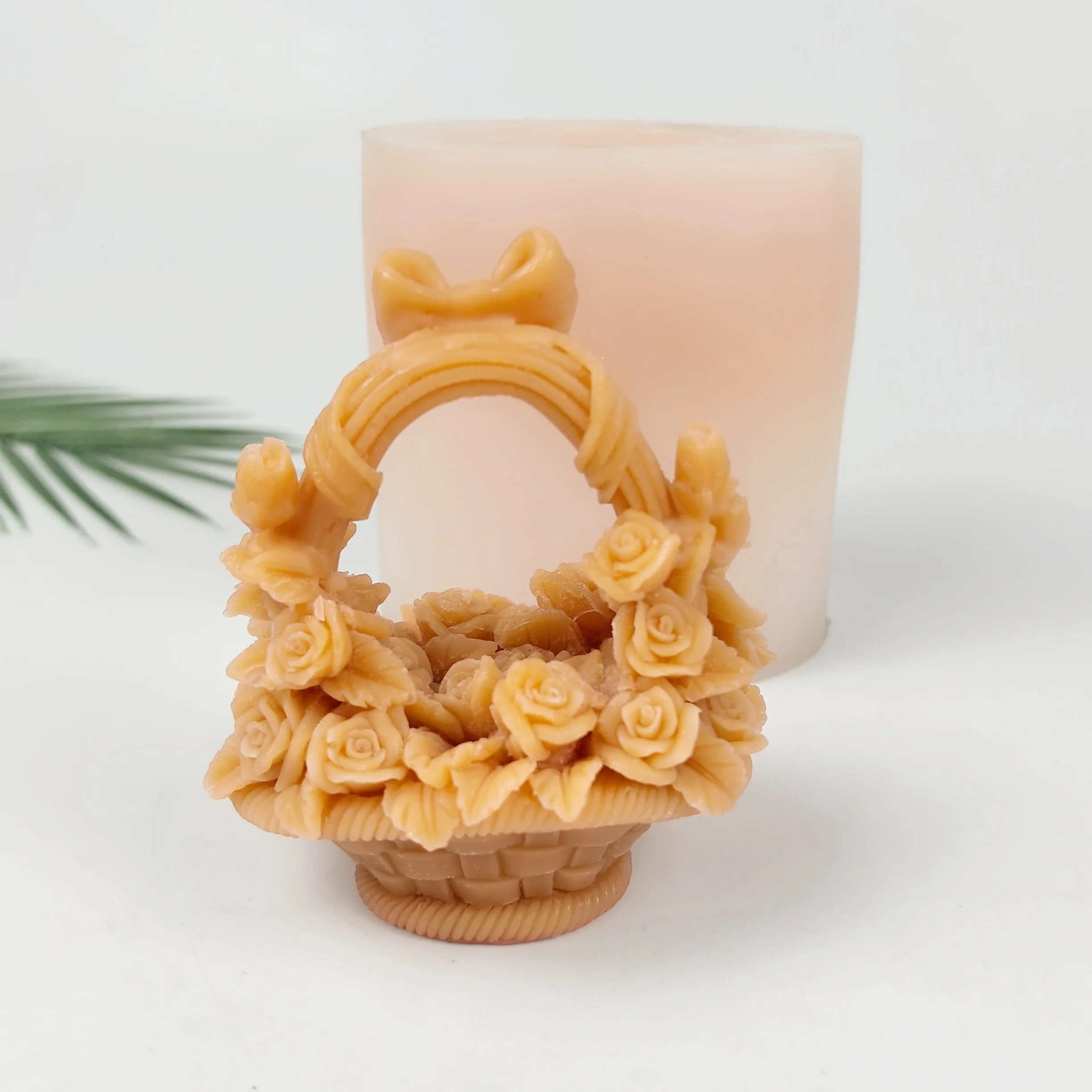 

Flower basket Silica gel 3D molds Hydrangea silicone soap mold flower candle aroma mould soap making moulds resin clay molds