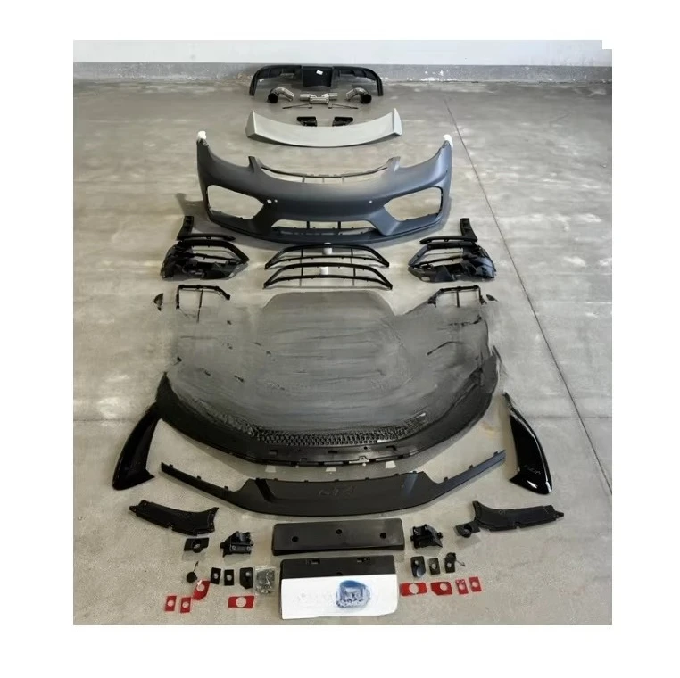 

Car Auto Parts PP Body Kit for Por 718 Upgrade to GT4 Style with Spoiler