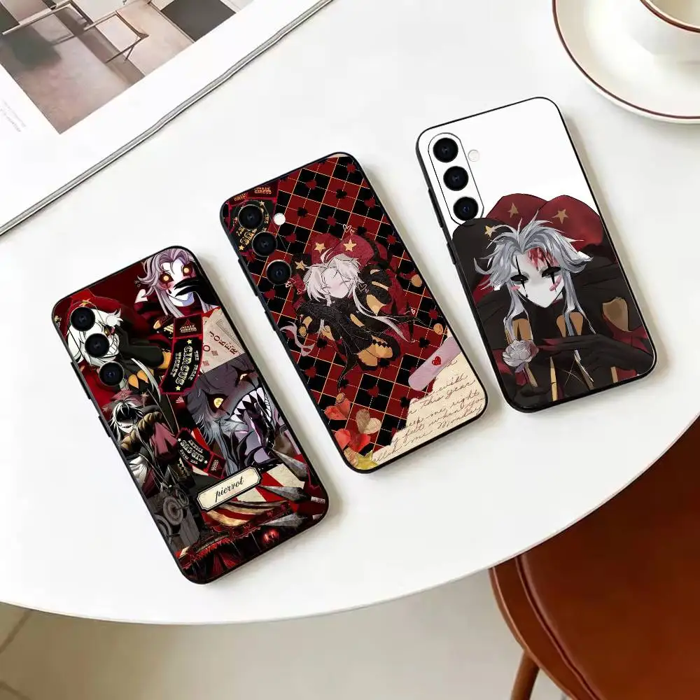 Visual Novel The Freak Circus Soft Silicone phone Case for Samsung Galaxy A73//A72/A70/A53/A52/A51 - Black