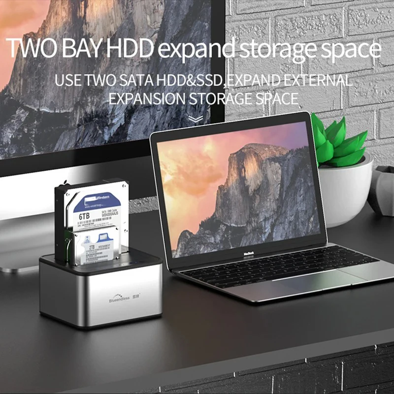 Estação de encaixe hdd sata para usb 3.0 adaptador para 2.5 3.5 ssd disco caso hdd caixa doca gabinete de disco rígido para computador portátil accessorie