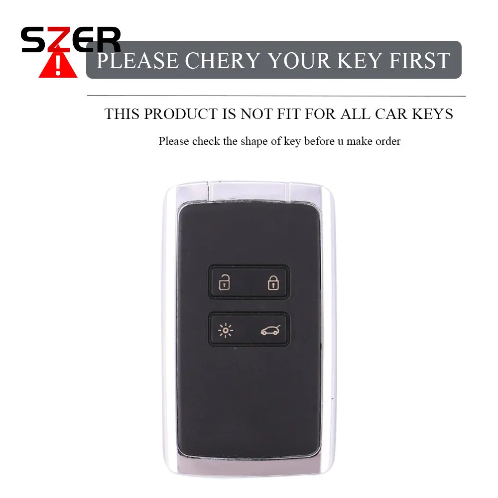 TPU Car Smart Key Case Cover Shell Fob For Renault Koleos Kadjar Clio Megane Captur Espace Kangoo Sandero Talisman Accessories image 5