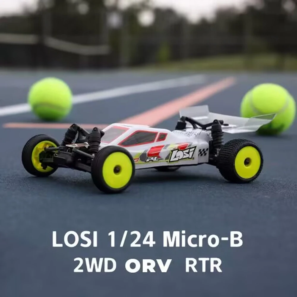 LOSI New 1/24 Micro-B 2WD BUGGY Remote Control Electric Two-wheel Drive Off-road Vehicle RC Model Car Children Gift Toy