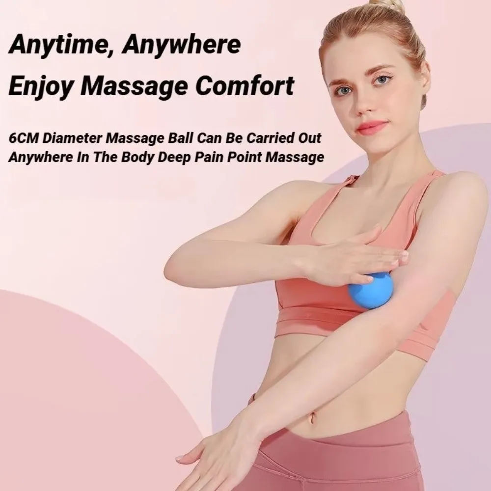 

1PC Relaxing Fascia Massage Ball Relieve Pain Physical Muscle Relaxation Ball Deep Tissue Massage TPE Myofascial Release Ball
