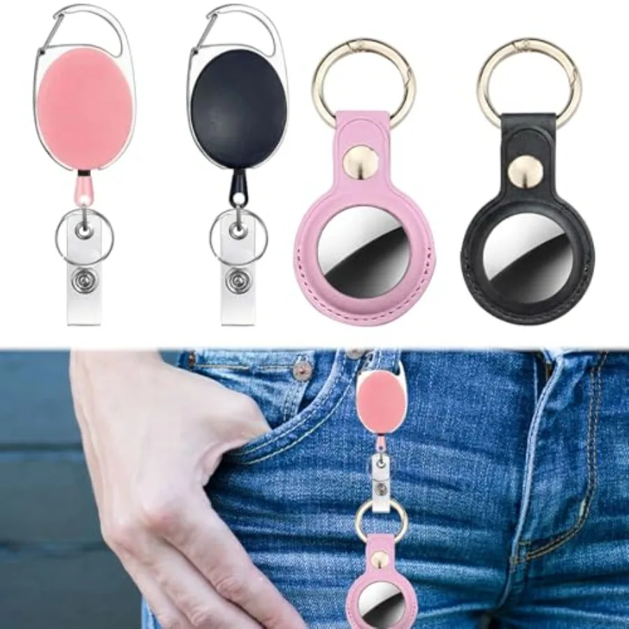 

Cruise Medallion Holder, 2 Pack Retractable Keychain Badge Reel with Key Ring, Cruise Medallion Accessories for Professional an