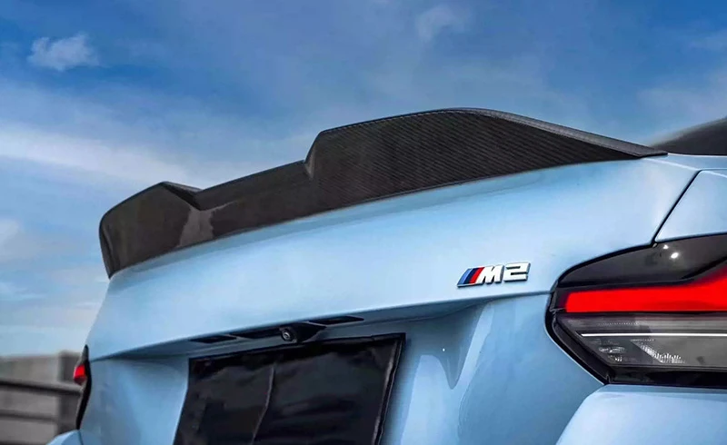 M2 G87 Carbon Fiber Fibre Rear Trunk Spoiler Wing For M2 G87 2023