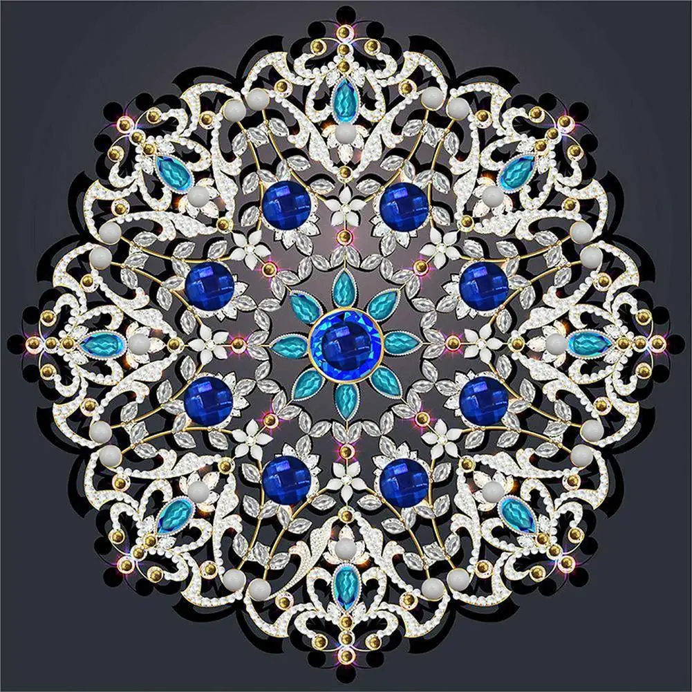 5D DIY جزئية على شكل الحفر الماس طقم الطلاء ماندالا ديكور المنزل