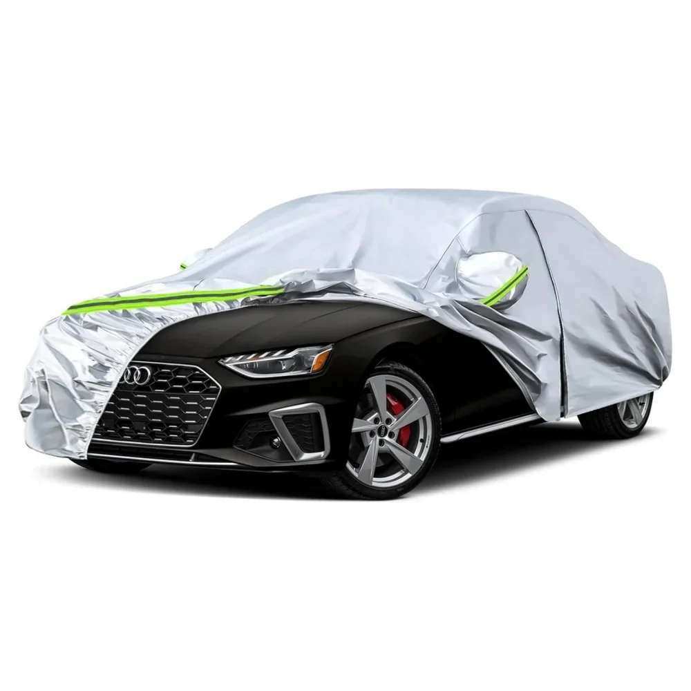 housses-de-voiture-impermeables-de-remplacement-pour-audi-a4-s4-berline-2008-2025-argentees-toutes-saisons-sur-mesure-avec-fermeture-eclair-et-bandes-coupe-vent