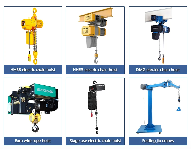 Popular High Quality Low Headroom Electric Hoist Ultra Low Headroom Electric Chain Hoist Single Speed