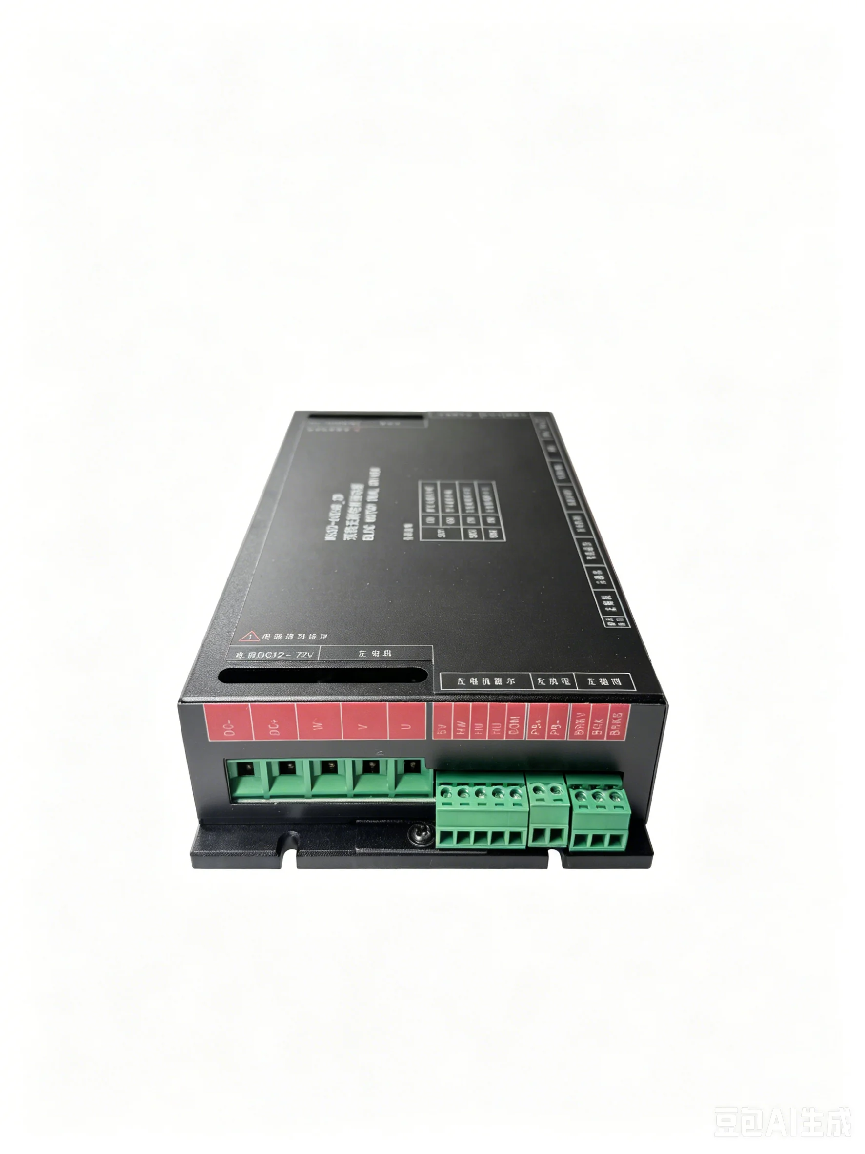 12V-72V 60A Two-Way FOC Vector Driver Permanent Magnet Synchronous Brushless Motor Controller Dual Motors Electric Aluminum