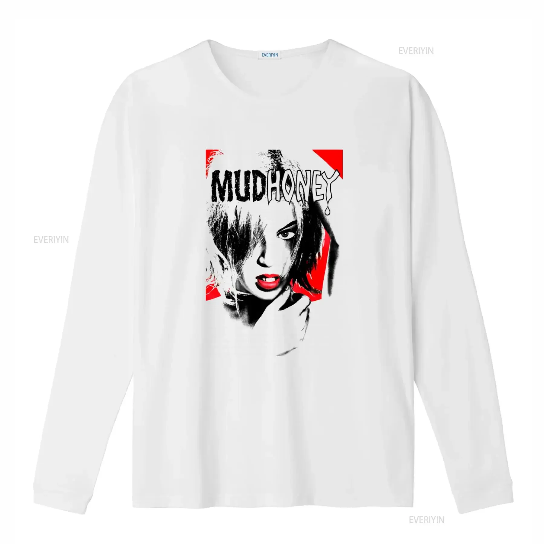 Mudhoney Retro White T Shirt Stylish and Edgy Design for Fashion Forward Individuals vintage Washed Unisex Soft graphic