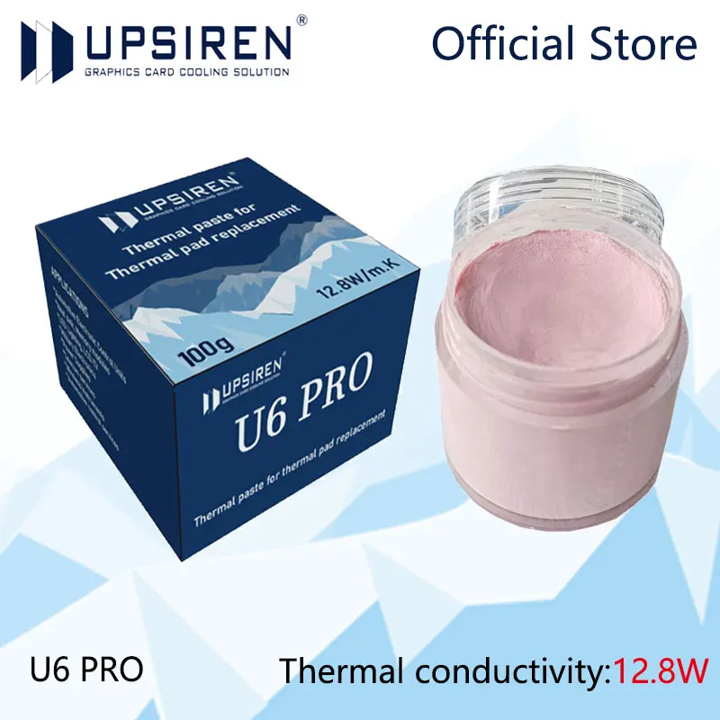 

UPSIREN Thermal Putty U6 PRO For VGA GPU IC Processor Rapid Cooling Thermal Pad Replacement Heat Blocking Putty High Performance