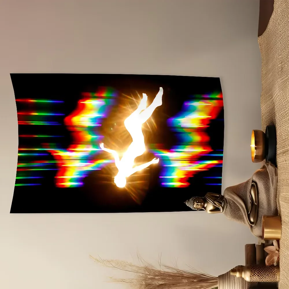 90X150CM Abstract Art Velvet Tapestry Flag, Sexy Female Art Hanging Cloth, Flag Suitable For Living Room Office Bedroom Home