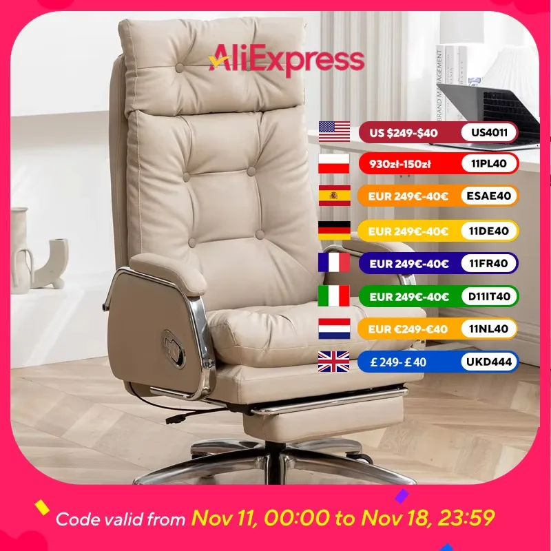 

Nordic Armrest Office Chair Visitor Comfortable Armchair Gaming Office Chair Ergonomic Swivel Sillas De Oficina Furniture