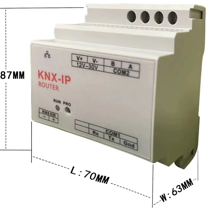 IP router KNX IP interface KNX downloader KNX gateway KNxip KNXIP