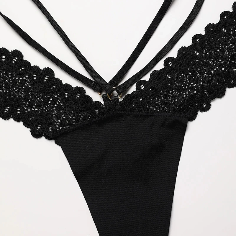 Women Sexy Lingerie G String Lace Panties Femal Low-waist Cross Bandage Seamless Temptation Underwear Comfort Intimate