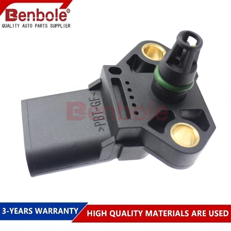 

Intake Manifold Boost Pressure MAP Sensor Drucksensor OEM 04E906051 0261230389 For Skoda Karoq,Volkswagen Jetta 2014-2017