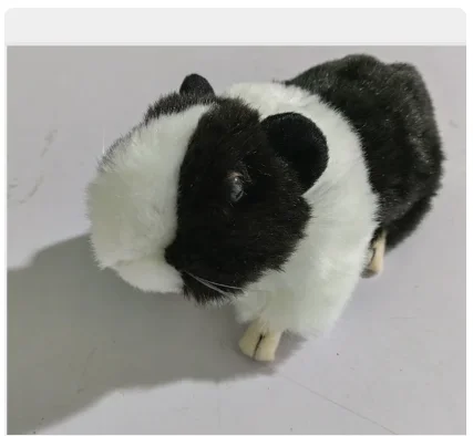 Gray, white mouse plush toy mouse doll simulation animal For Children Birthday Gift