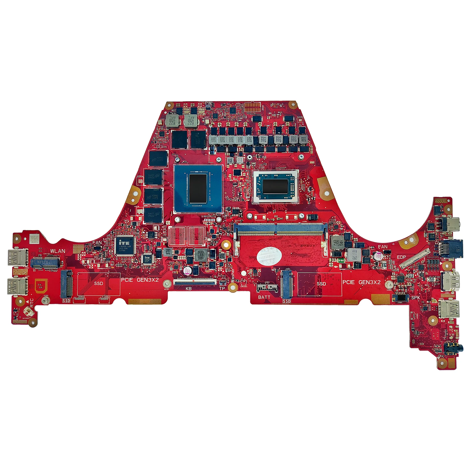 Para ASUS GA502DU GU502D GA502D Placa-mãe R5 R7 ROG Zephyrus GA502DV GA502DH GA502DUR GA502IU GU502DU GA502IV Mainboard GU502DU