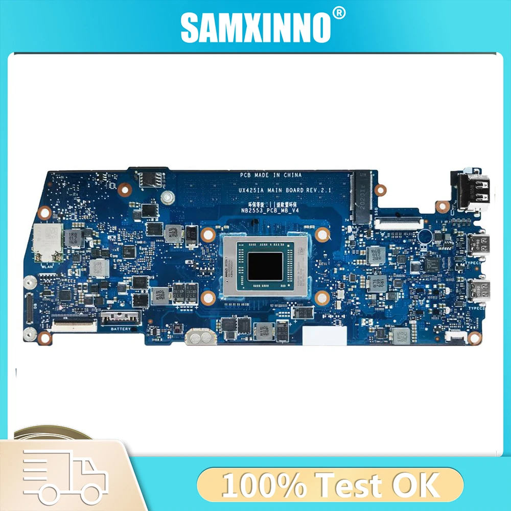 

For ASUS ZenBook UX425 UX425I UM425IA motherboard UX425IA R5 R7 UX425JA UX425UA UX425EA UX425IAR UX435IA UX425FA UM425IA