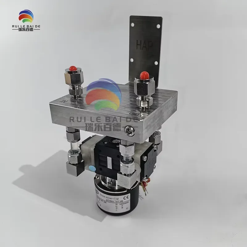 HAPNT04685-HB600 Double-head Diaphragm Pump for Inkjet Printer, Corrosion-resistant and Bubble-proof