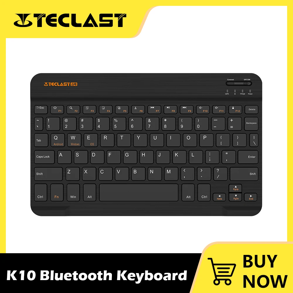 Original Teclast K10 Bluetooth Keyboard for Tablet for Windows Android IOS Wireless For Teclast Tablet  all Series