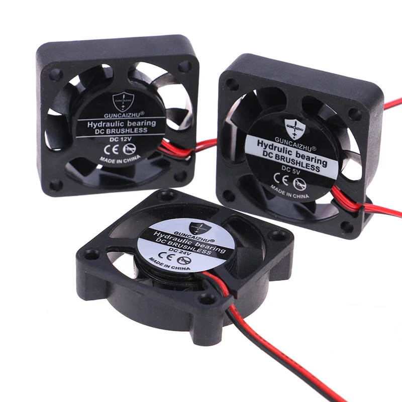 1PC 5V/12V/24V ventola di raffreddamento silenziosa ventole Super silenziose 40mm per ventola di raffreddamento stampante Ender 3 5 Pro 4010 3D