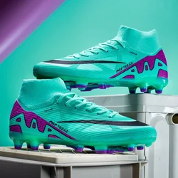 Botas de fútbol TF/FG para hombre, calzado antideslizante de fútbol para interiores, calzado deportivo profesional para adultos y adolescentes