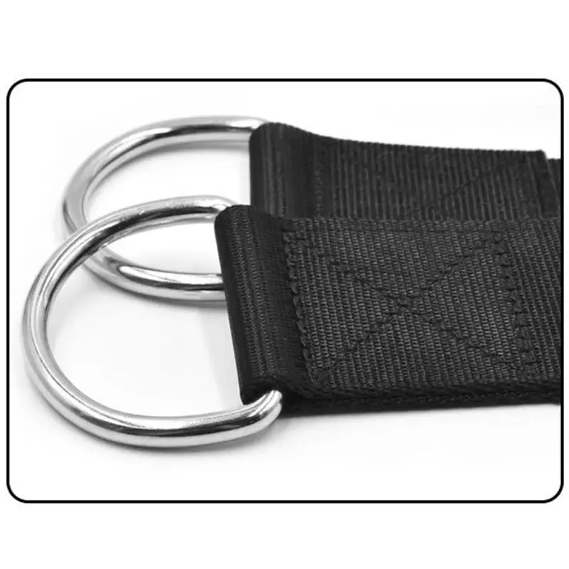 652F Dumbbell Barbell Rope Handles Strap Tree Swing Strap Hook Rings Connecting Belt