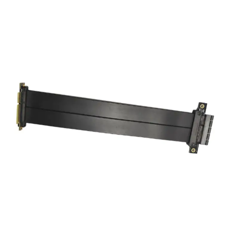 [NEW!】 PCI-E Riser Card 4X Pcie Cable Extension For PCI-Express X4 To X8/X16 4.0 GEN4 Expansion 20Cm