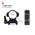 B 25.4mm High