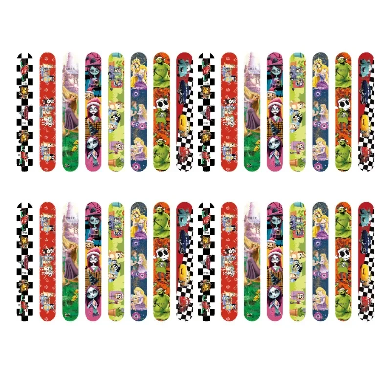 24 قطعة عيد الميلاد ندبة ماجيك الشعر تشيوان برويكا المفاجئة حلقة الأساور أساور للنساء الرجال حفلة عيد الحب