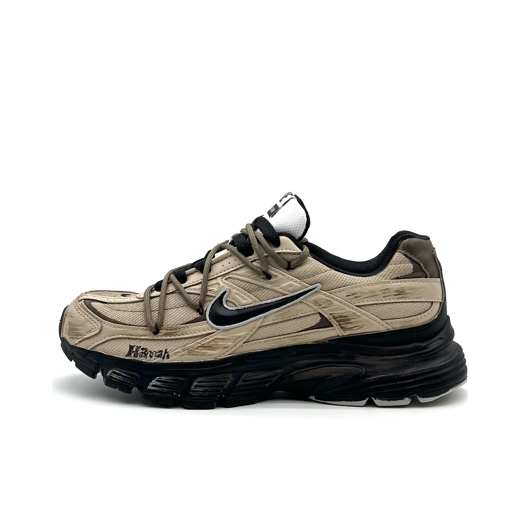 Nike Initiator Running Shoes Unisex Low Top Black 394055-100 team1716-