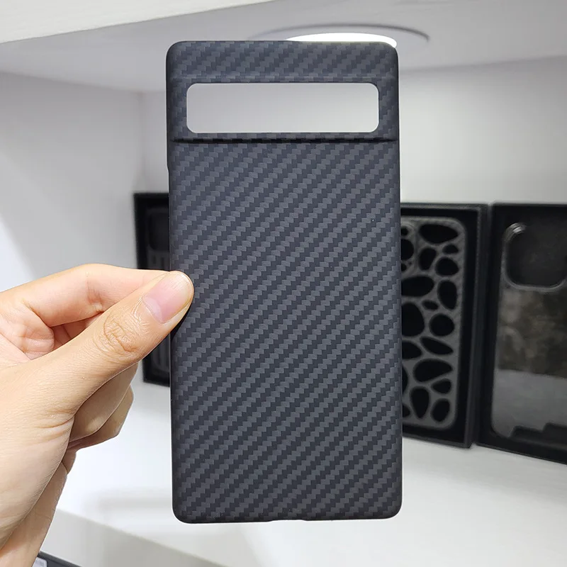 Kevlar Aramid Fiber phone case For Google pixel 7A 7 Pro  real carbon fiber ultra-thin drop-proof business style protective case