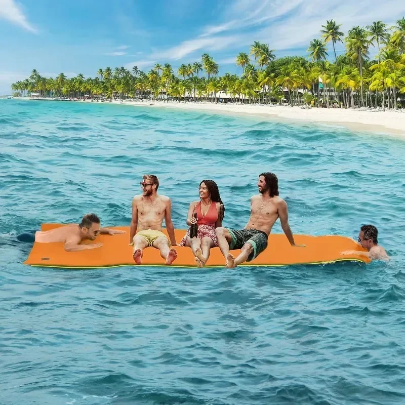 Ft Floating Water Cushion High Density 16.4 'Elastic Bungee Tether Rip Resistant XPE Foam Water Lily Cushion Sports Safety