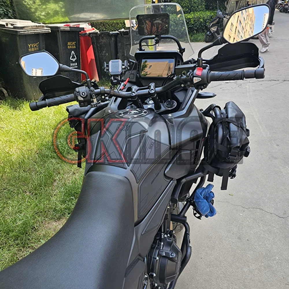 New For Honda NX500 NX400 Motorcycle Modified PVC Rubber Fuel Tank Sticker Anti-slip Stickers Decorative Fishbone Sticker
