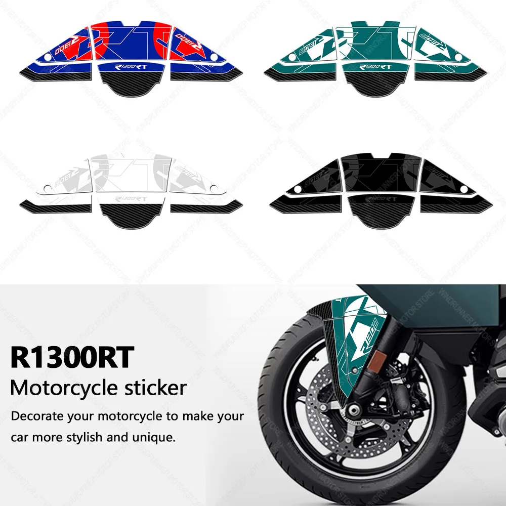 

3D Epoxy Resin Protective Sticker Motorcycle Front Fender Stickers Protection Waterproof Protective Sticker For R1300RT R 1300RT