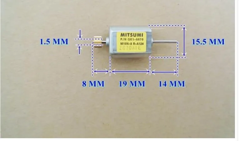 apan Mitsumi carbon brush Micro Motor Iron cover Biaxial Brush 12V 0.5A 13100rpm 030 Motor