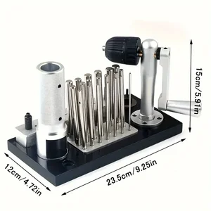 صانع خاتم القفز من الفولاذ المقاوم للصدأ للمجوهرات ، آلة سحب الأسلاك 20 مغزل ، احترافي ، من 2.5 مم إلى 12 مم أفضل 8 آلات صنع الخاتم مبيعا - No6