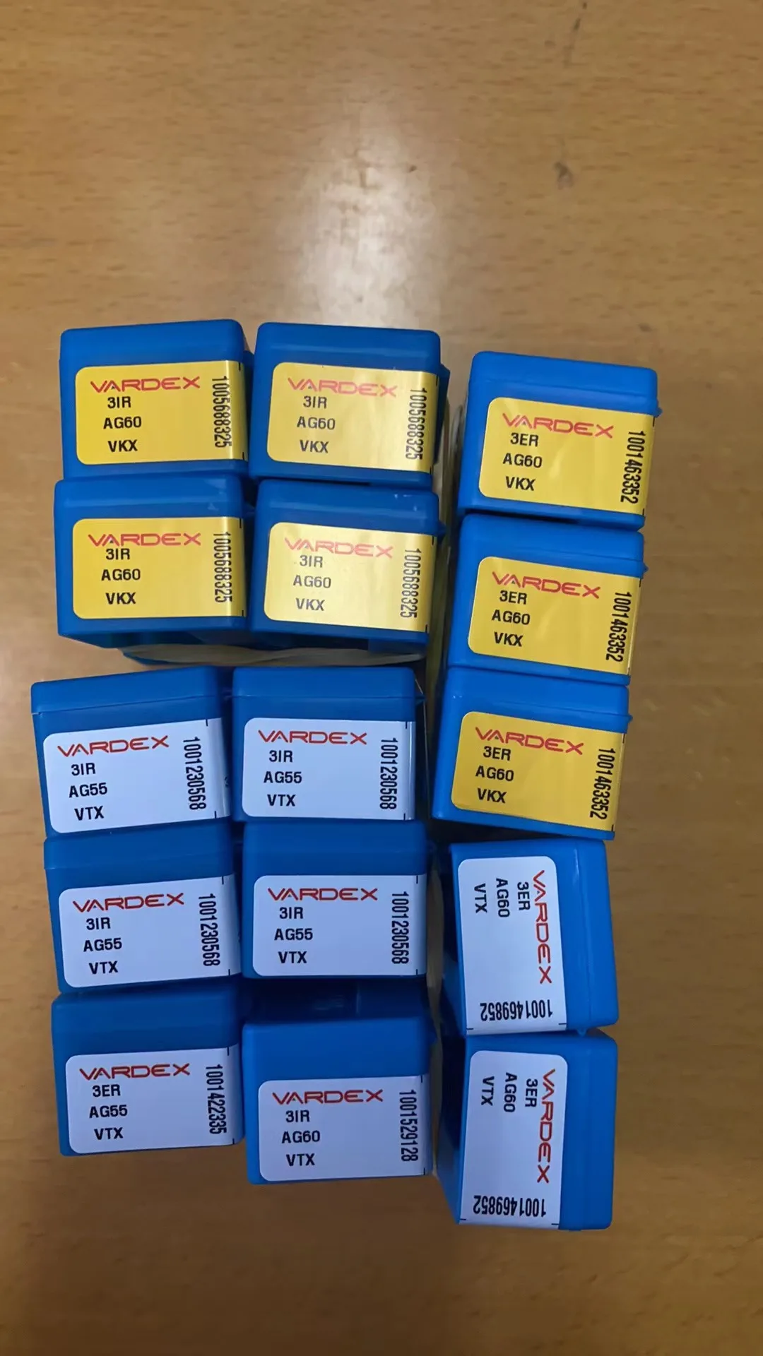 

CNC lathes, milling machines, carbide milling inserts 3ER AG55/AG60 VKX Spot 3ER AG55/AG60 VTX