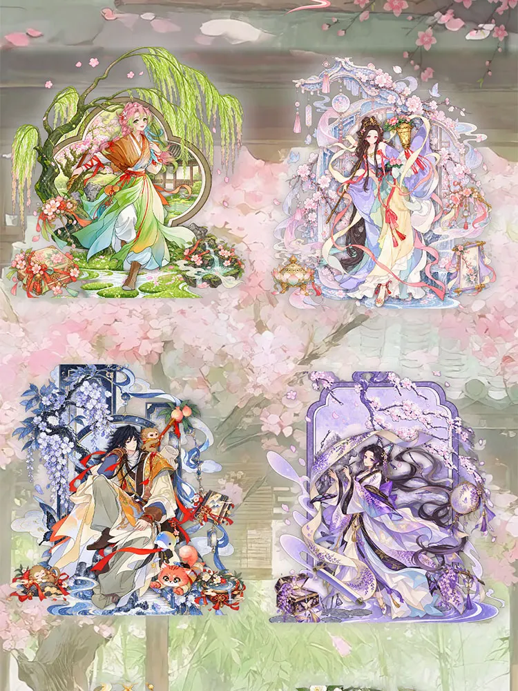 Wholesale 2026 Newest DaShun Culture Demon Slayer Interactive Scene-Building Standee Nezuko Mitsuri Trendy Toy Birthday Gifts