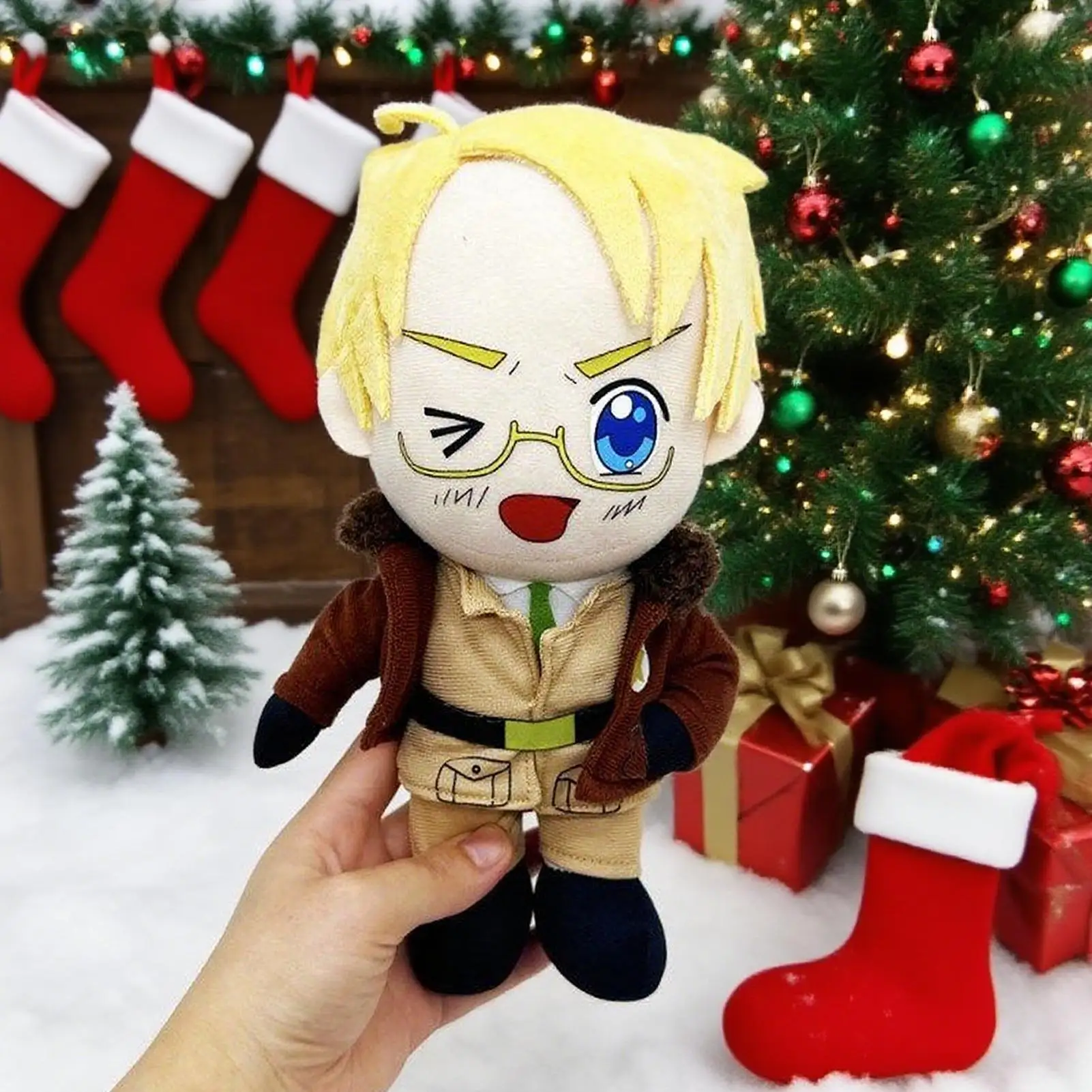 

Hetalia Game Аниме Плюшевая игрушка Игра Периферийные плюшевые игрушки Симпатичная игрушка для украшения комнаты для фанатов Подарки Утешающая кукла для детей