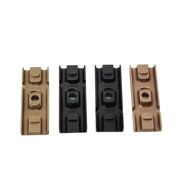Military Metal CNC airsoft attachments M-Lok Wire Guide System Airsoft Weapon Rail Handguard Fixed Accessory