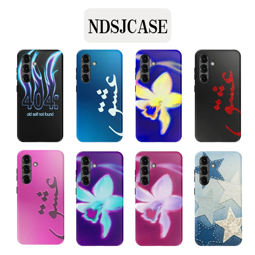 Luxury Clmj 404 Old Self Phone Case for Samsung Galaxy S20 S23 S24 S25 S26 FE Plus Ultra Edge 4G 5G Double-layer Back Cover