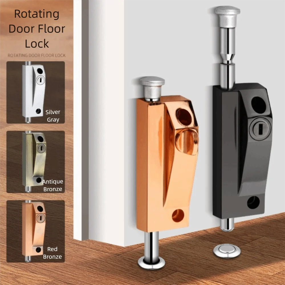 سبائك الألومنيوم مؤطرة قفل الباب قفل الباب المزدوج مكافحة سرقة غير مرئية قفل مزدوج قفل دوار الطابق ترتد قفل الباب