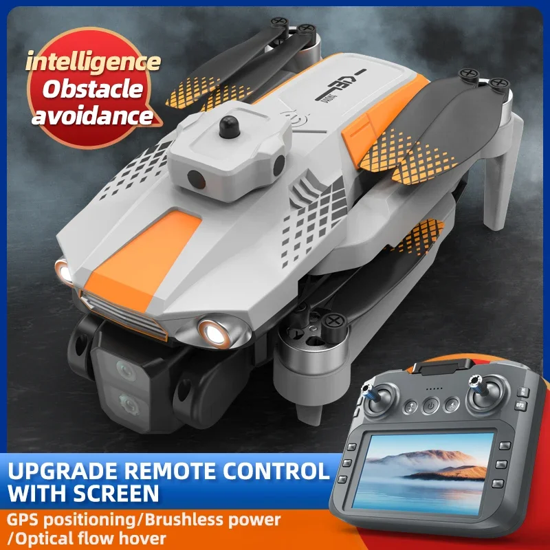 New LF669 Screen Control Drone 8K Professinal HD Dual Camera 360° intelligent Obstacle Avoidance Foldable RC Helicopter Toy Gift