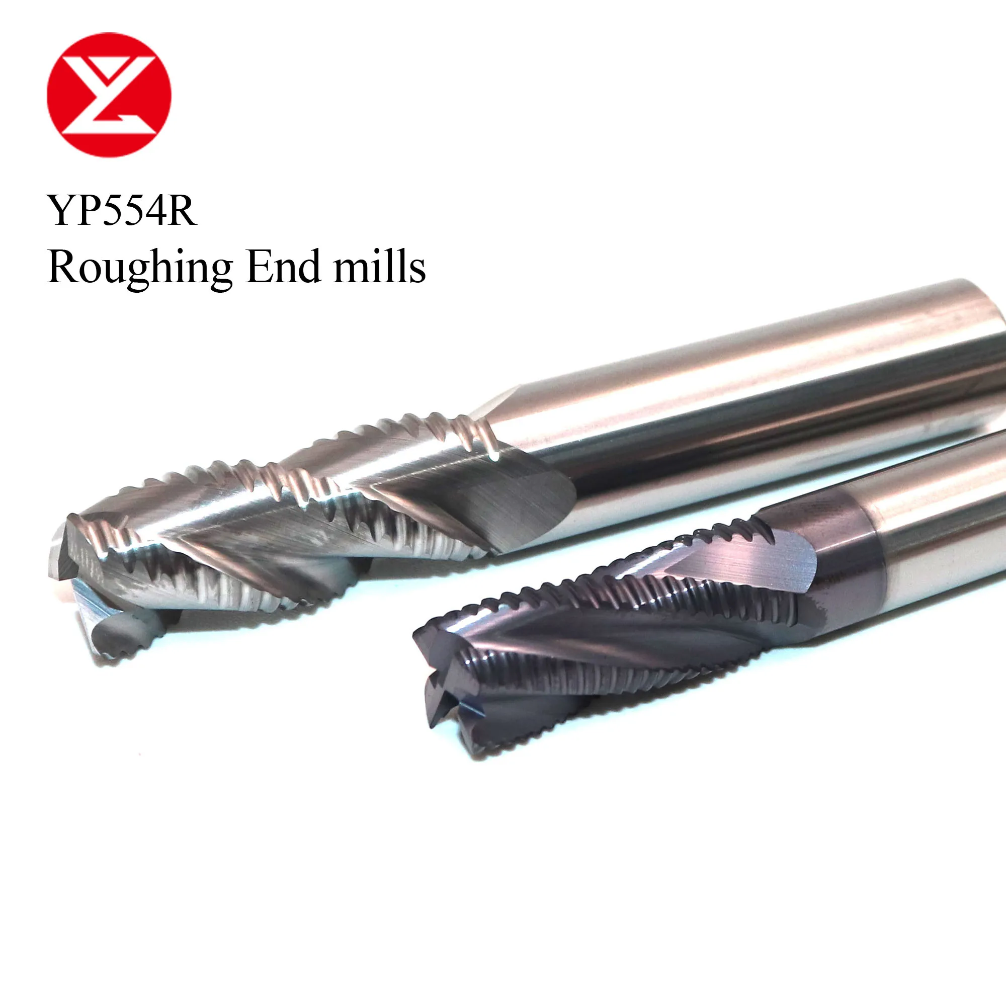 HRC55-brocas de desbaste de carburo sólido, 4mm, 6mm, 8mm, 10mm, 12mm, brocas de enrutador CNC, herramientas de corte de maíz
