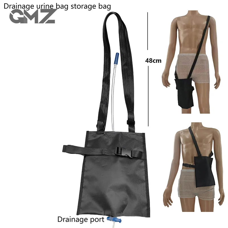 

Чехол для мочи, чехол для катетера, чехол с внутренней застежкой для крепления мочи, дренажный мешок для мочи, регулируемый держатель из ткани Оксфорд